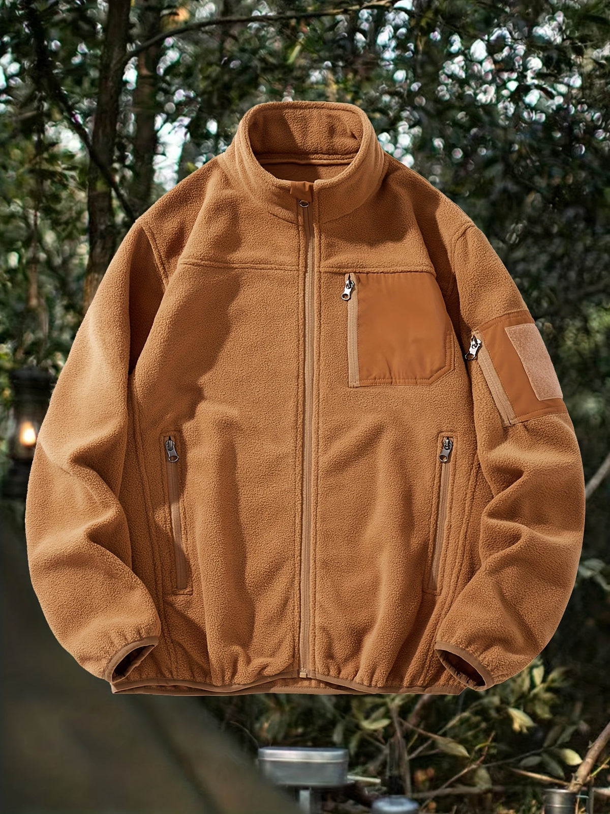 Dashiell | Men's Full-Zip Outdoor Jacket with Stand Collar - image 4