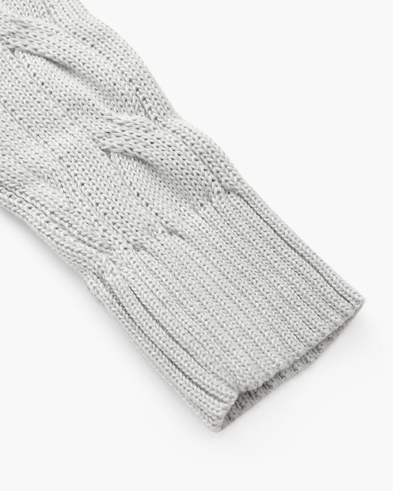 Verbier / Men’s Cable Knit Half-Zip Sweater