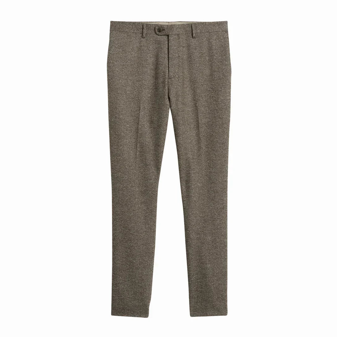 Montgomery | Men's Tweed-Style Three-Piece Wedding Suit - product photo 8