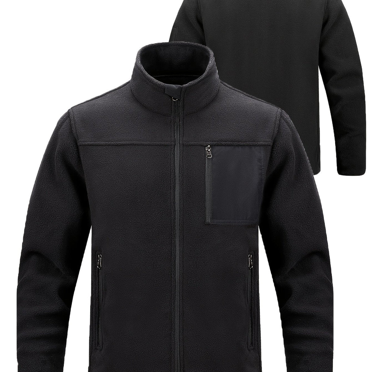 Dashiell | Men's Full-Zip Outdoor Jacket with Stand Collar - image 28