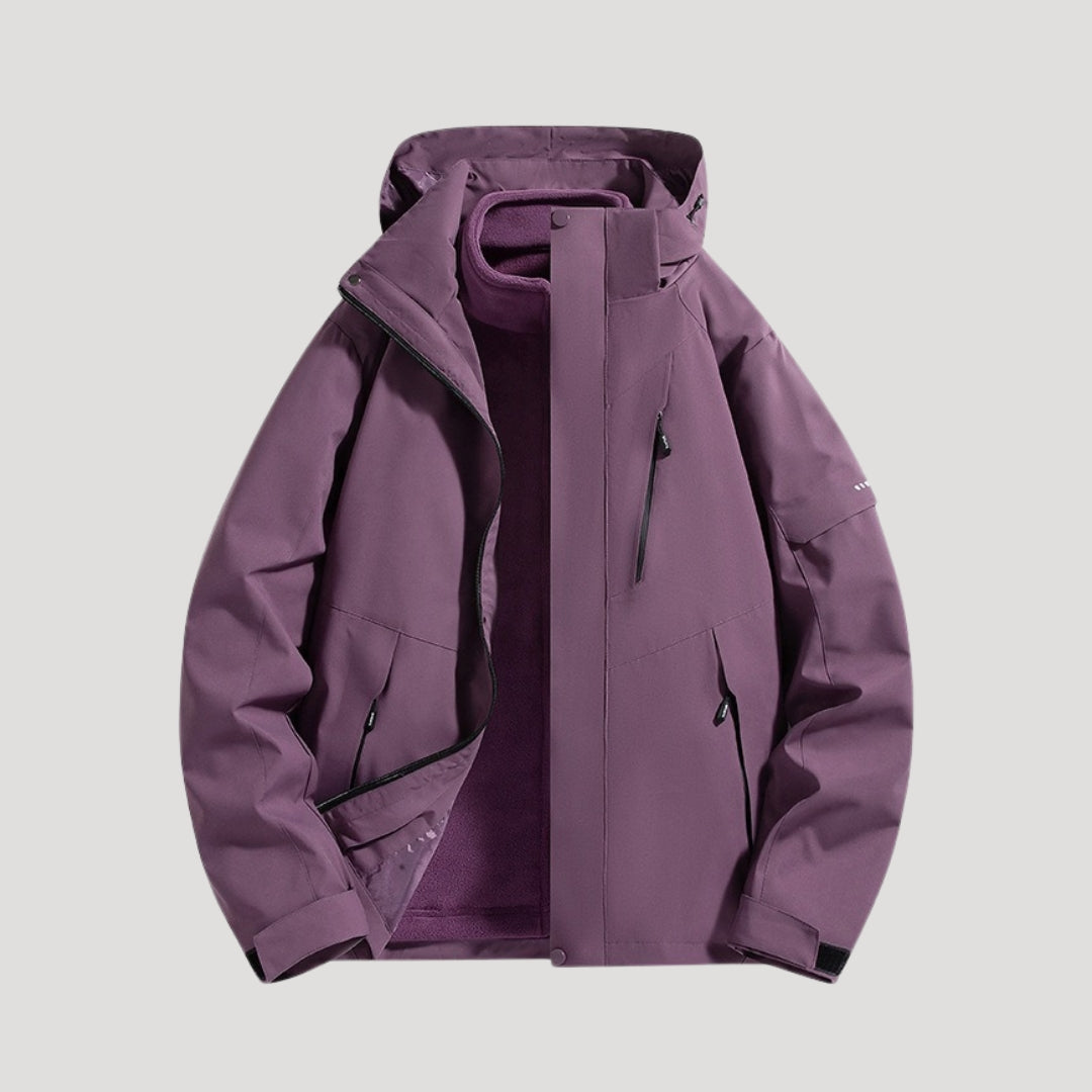 Florence | Women's Hooded Outdoor Jacket with Zip Pockets – image 5