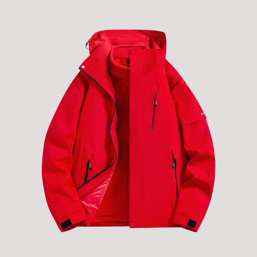 Florence | Women's Hooded Outdoor Jacket with Zip Pockets – image 3