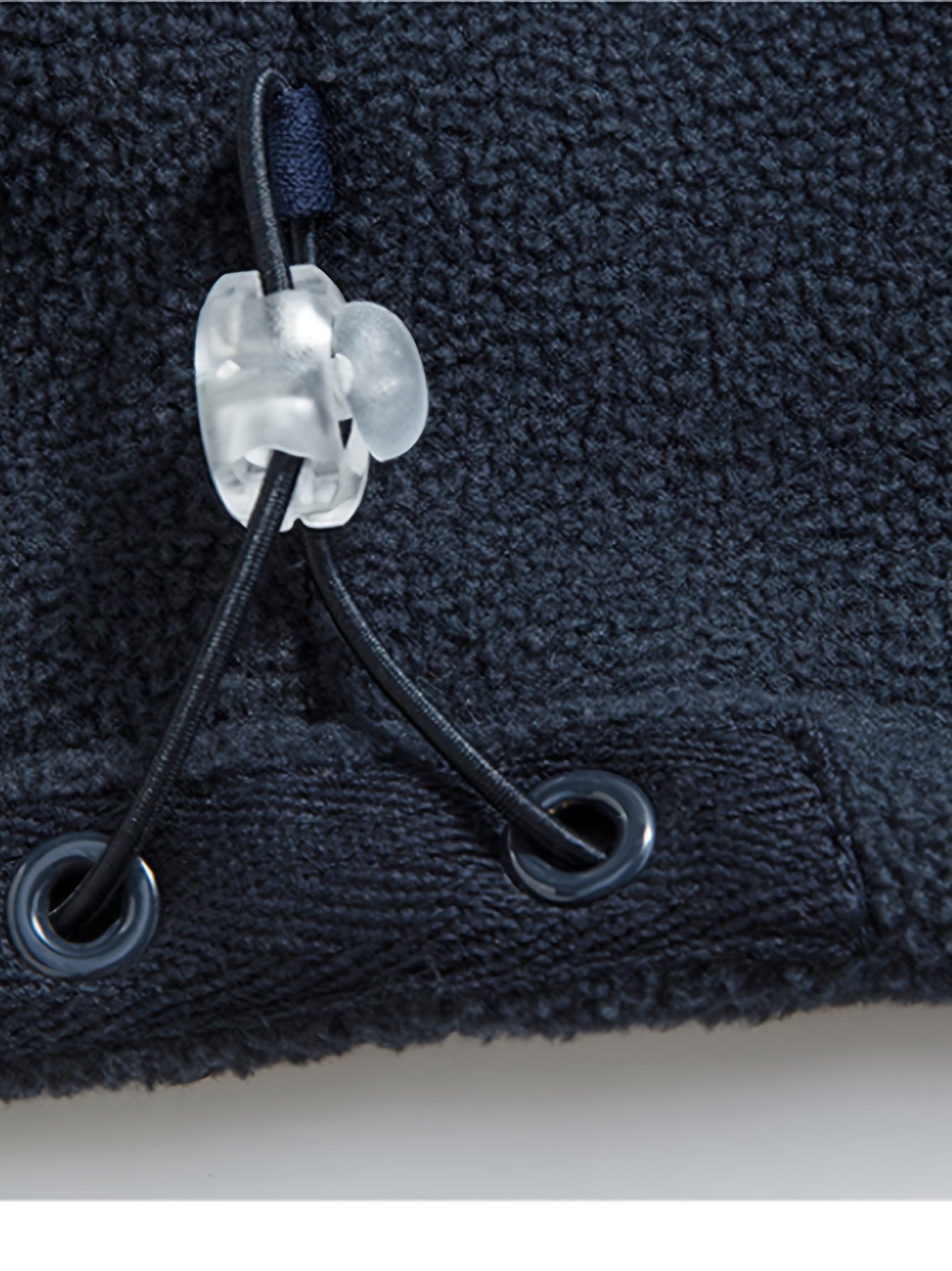 Julius / Men’s Fleece Zip Jacket with High Collar