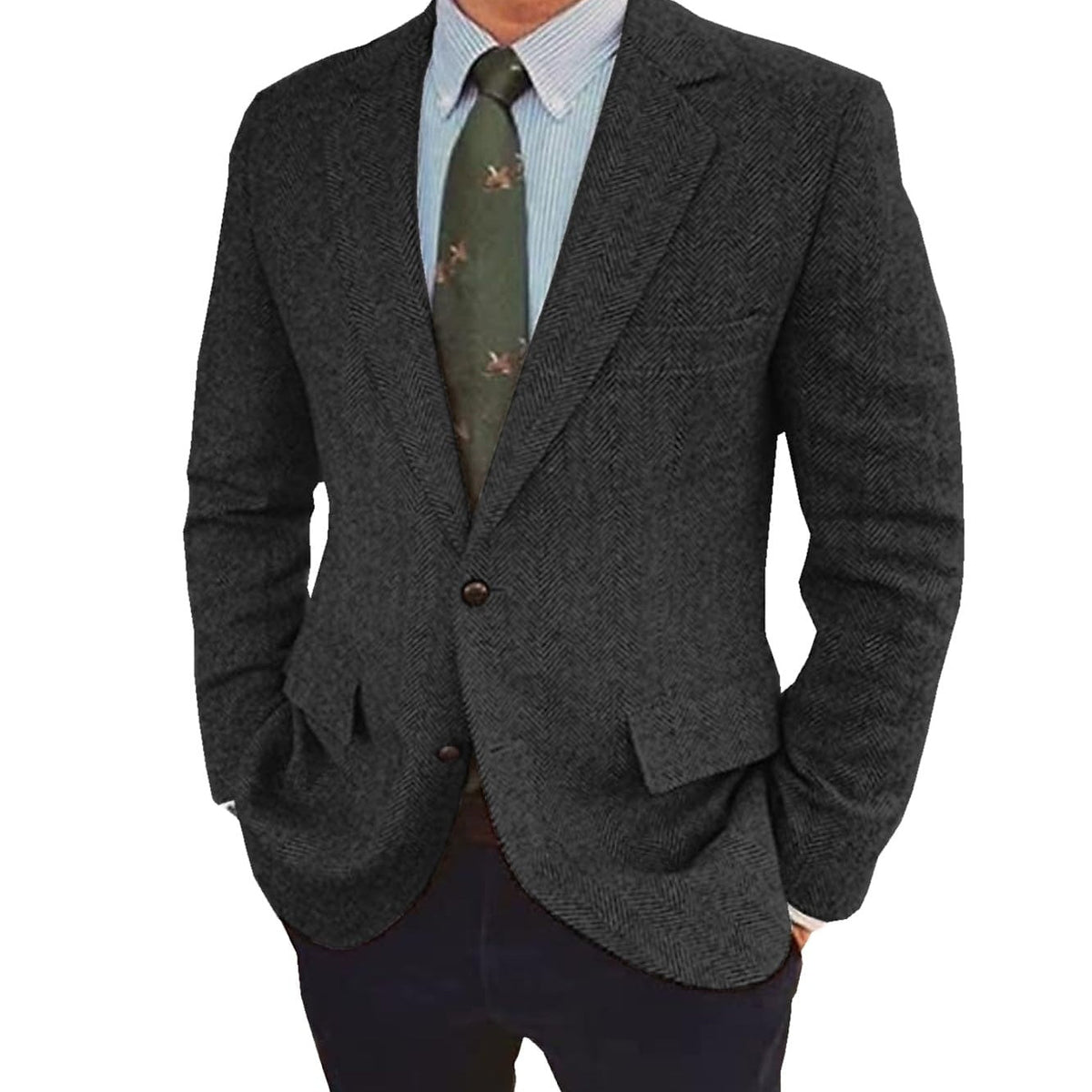 Edmund | Men's Retro Single-Breasted Two-Button Jacket – product image 3