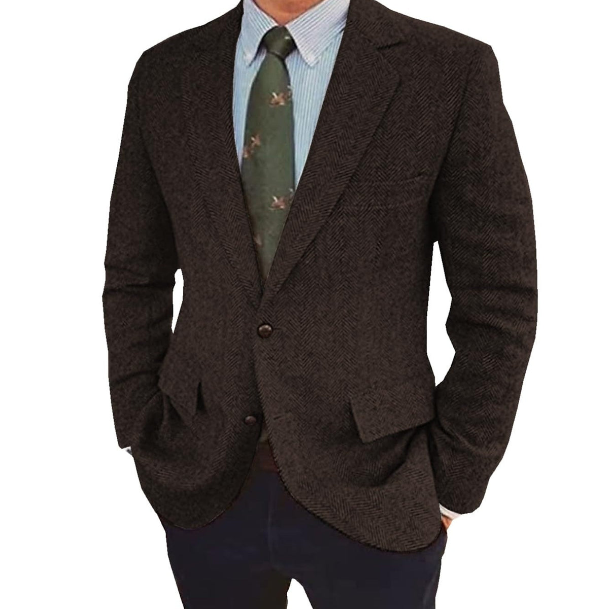 Edmund | Men's Retro Single-Breasted Two-Button Jacket – product image 6