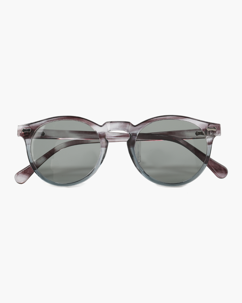 Sunglasses Men's Acetate Round Frame Design