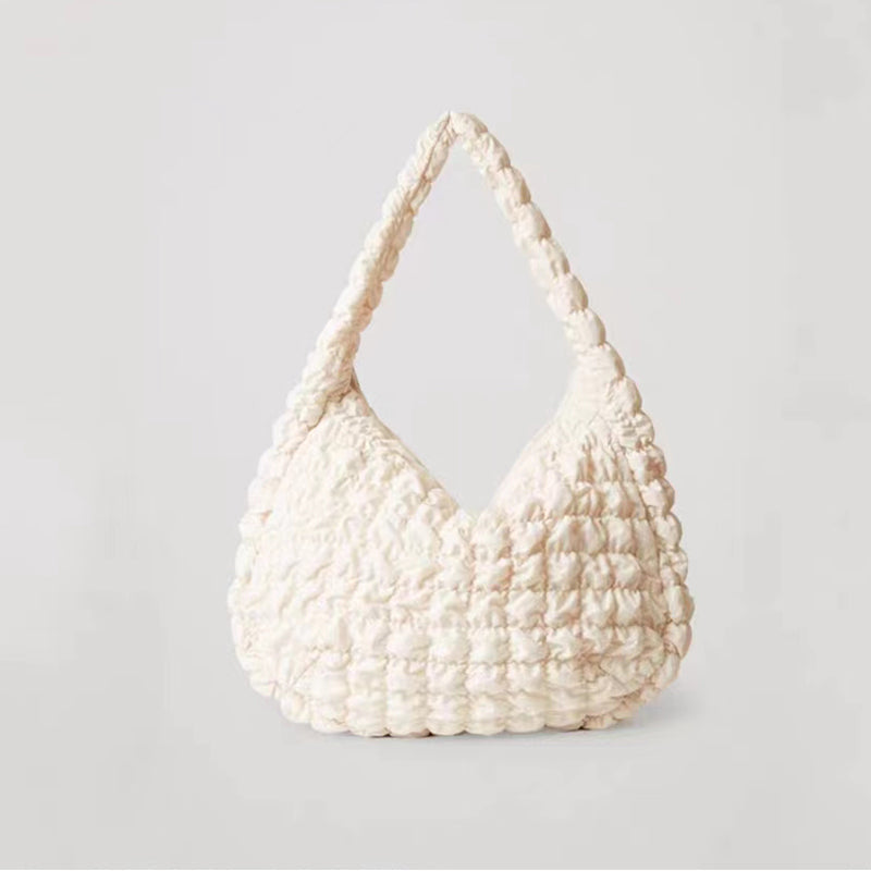 Women's Shoulder Bag Quilted Padded Hobo Lightweight
