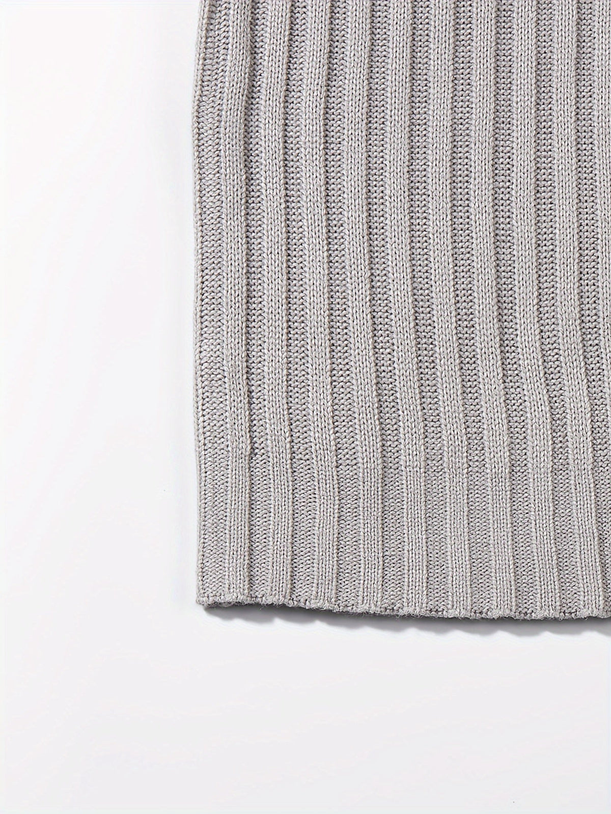 Oswald | Men's Textured Ribbed High-Neck Pullover - image 7