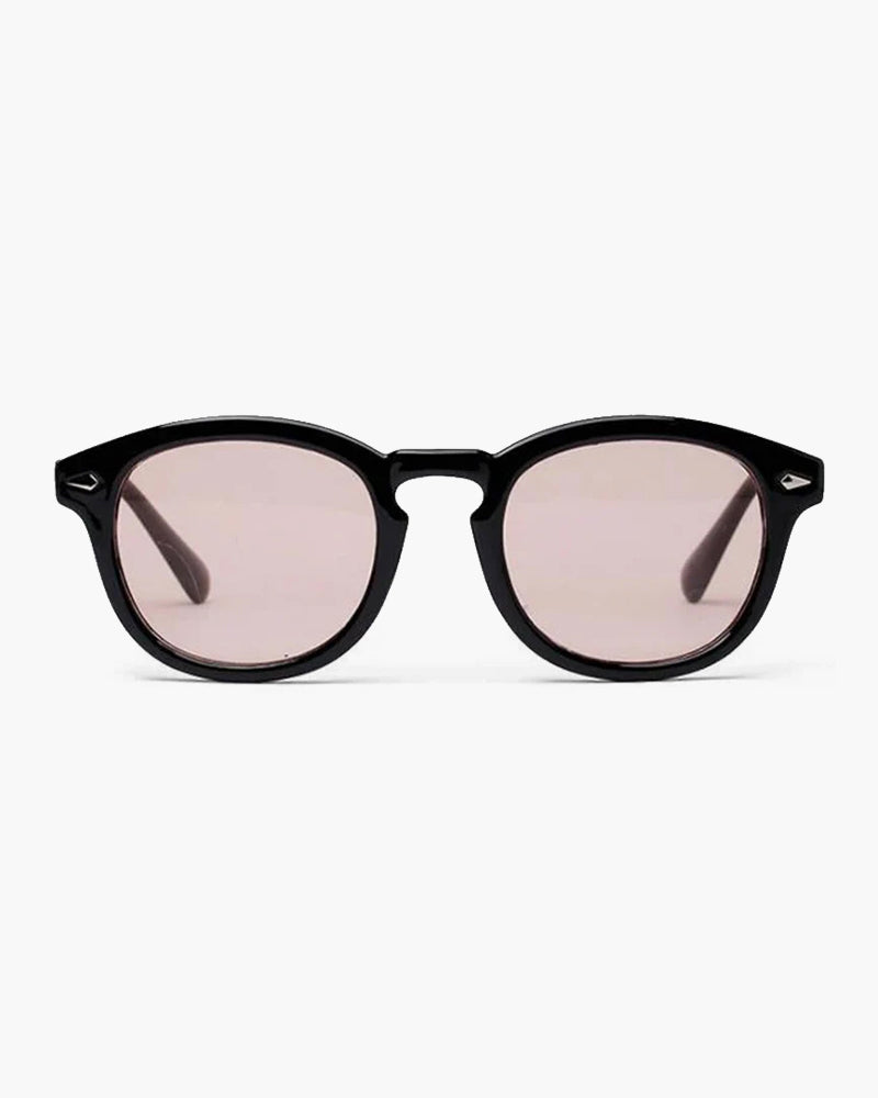 Sunglasses Round Tinted Geometric Frame
