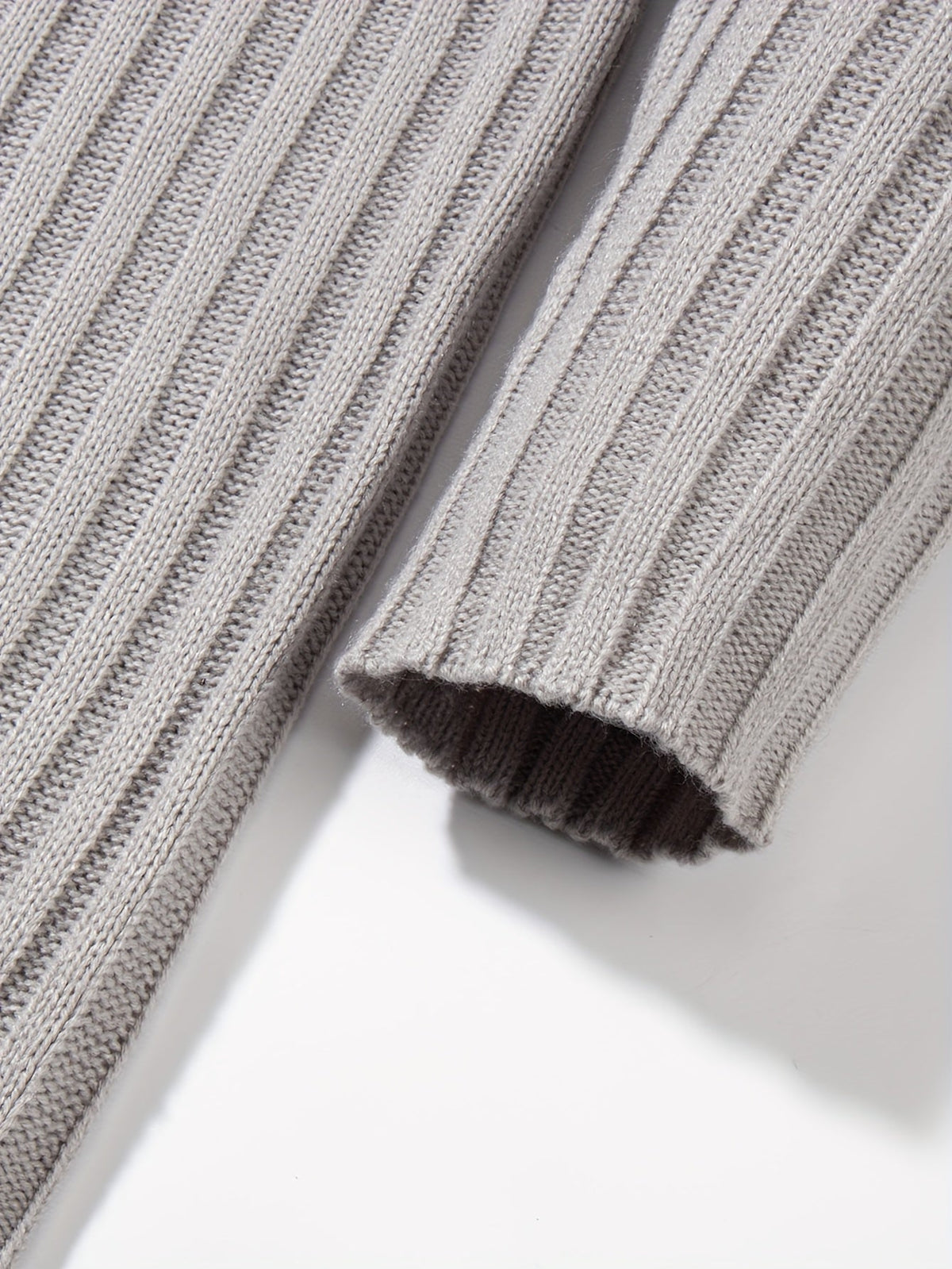 Oswald | Men's Textured Ribbed High-Neck Pullover - image 6