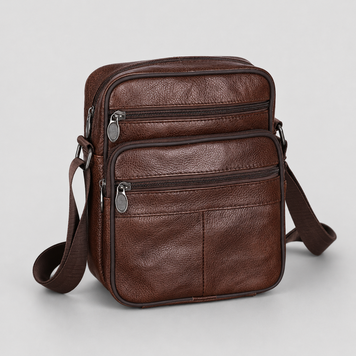 Wilfred | Men's Leather-Look Shoulder Bag with Organised Pockets – original product photograph 4