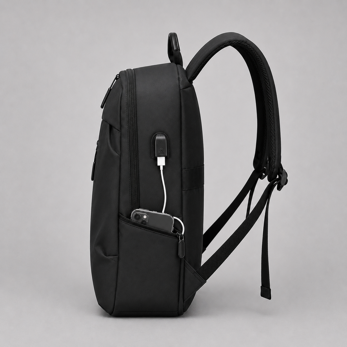 Oswin | Men's Minimalist Multi-Pocket Everyday Backpack - original photo 6