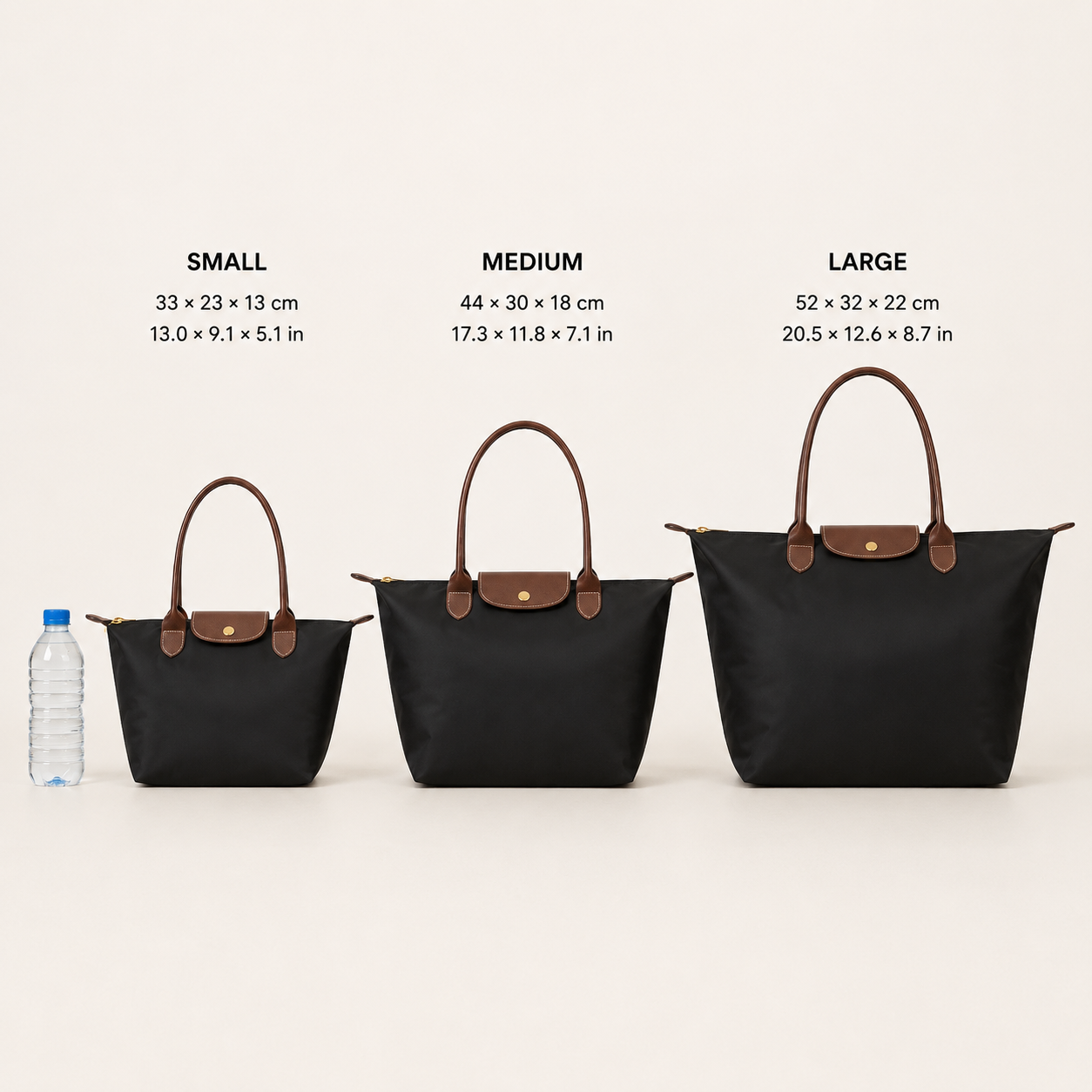 Shoulder Bag Structured with Organised Interior