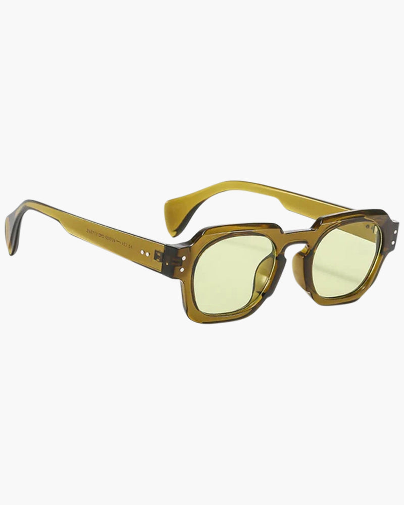 Sunglasses Round Frame Tinted Lens