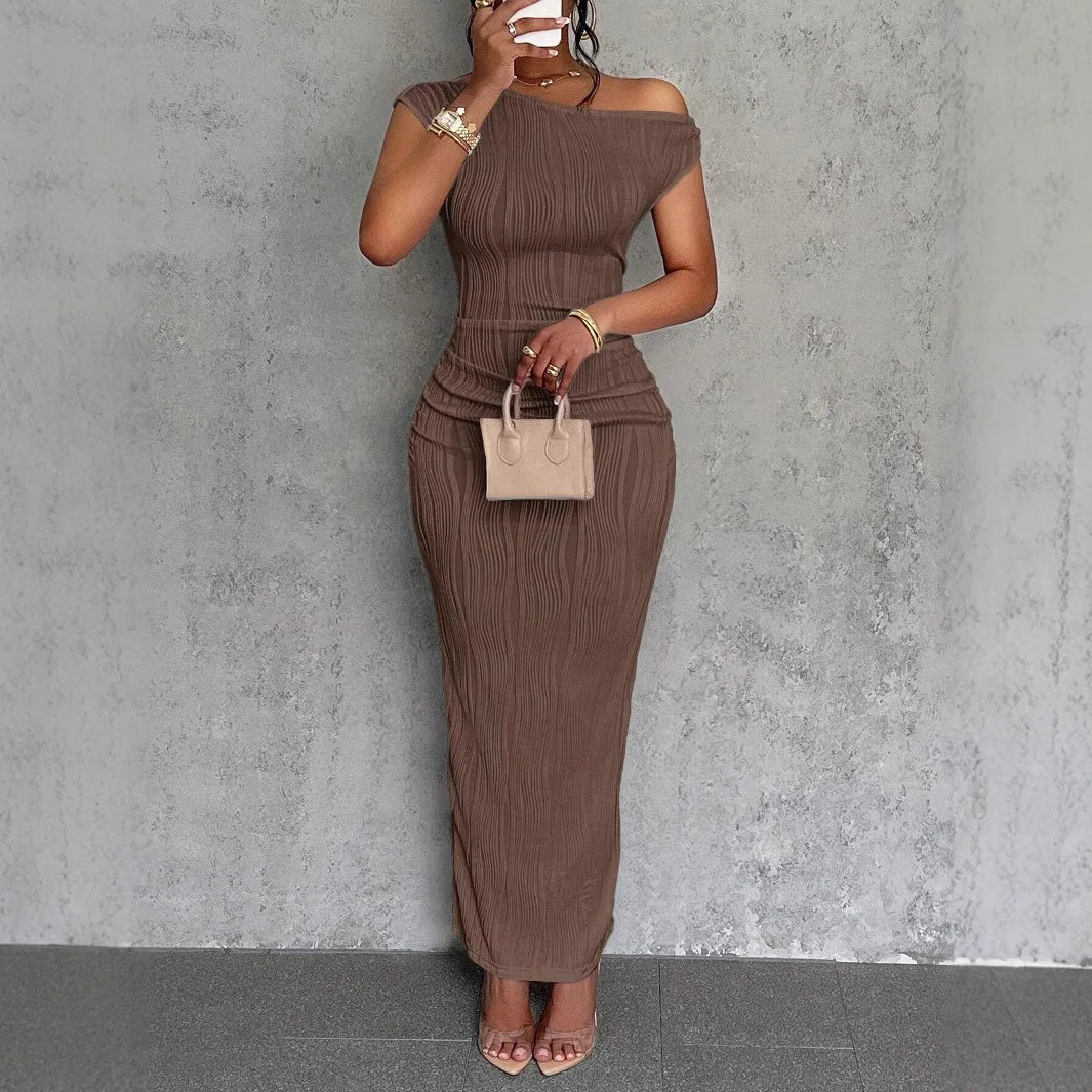 Solmira / Womenâs Asymmetrical A-Line Floor-Length Party Dress