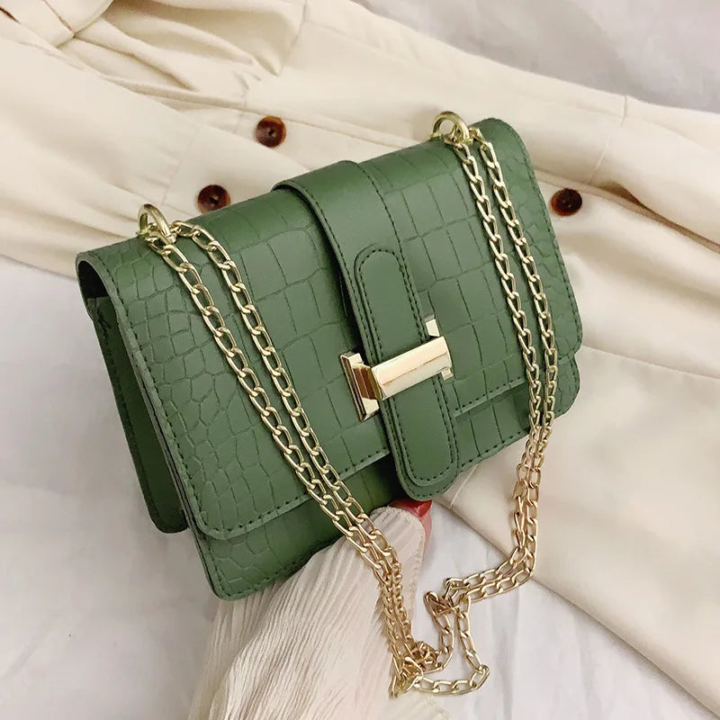 Crossbody Bag Square with Shoulder Strap