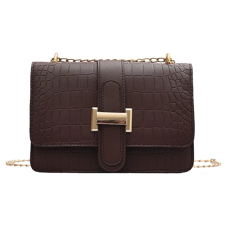 Crossbody Bag Square with Shoulder Strap