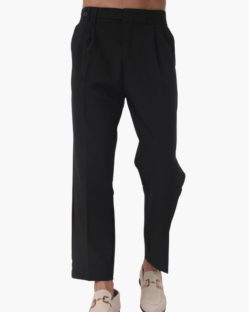 Paris / Men’s High-Waist Tailored Pleated Trousers