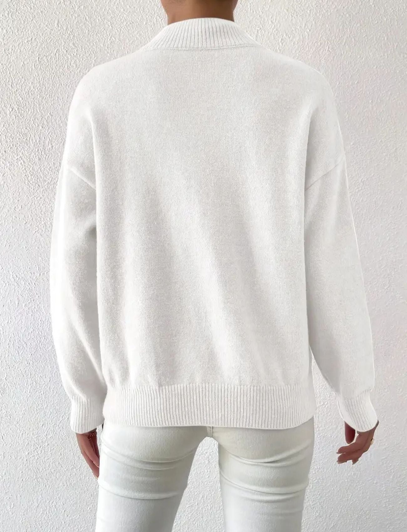 Émilie / Women’s High-Neck Knitted Sweater