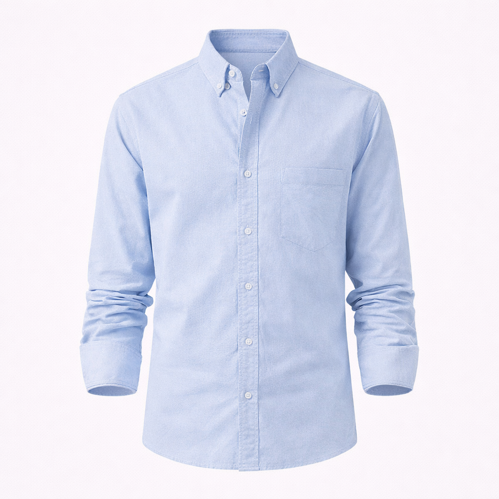 Shirt with Mandarin Collar