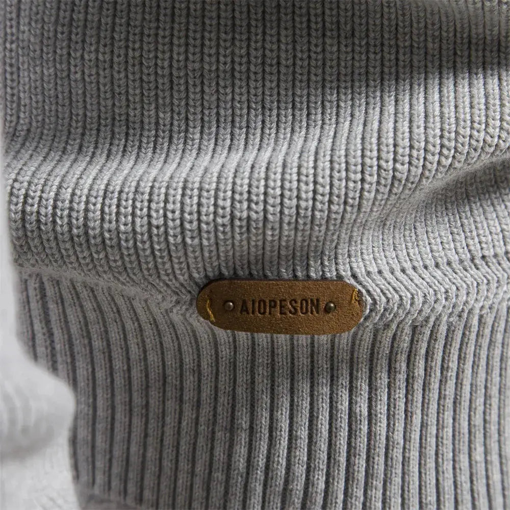 Nolan | Men's Classic Half-Zip Knitted Jumper