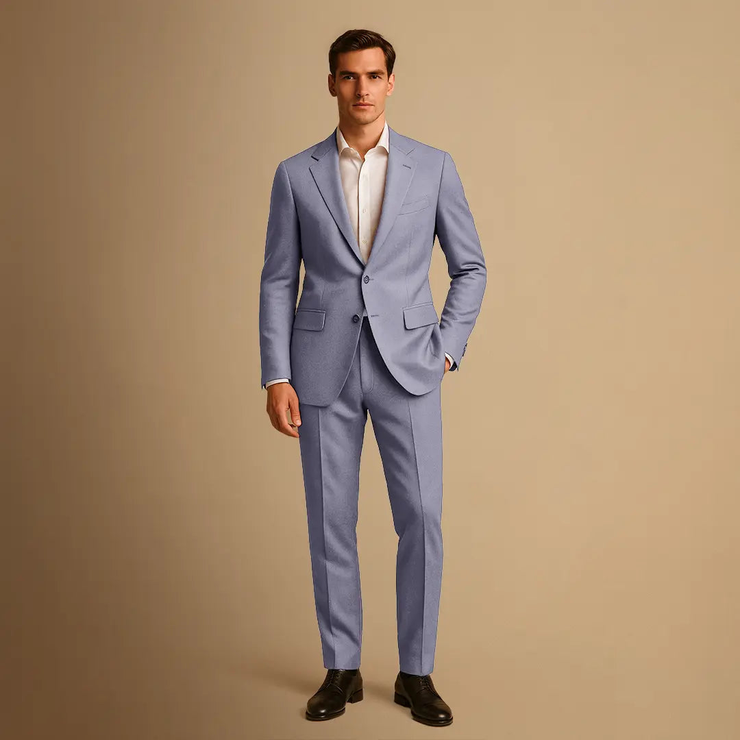 Fletcher | Men's Lightweight Slim-Fit Two-Piece Formal Suit – original product image 3