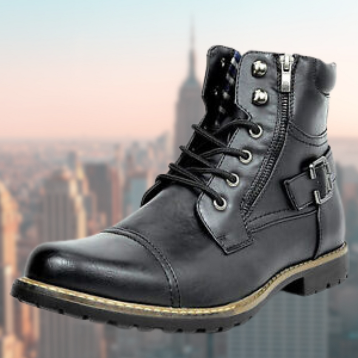 Ronan | Men's Slip-Resistant Motorcycle Boots