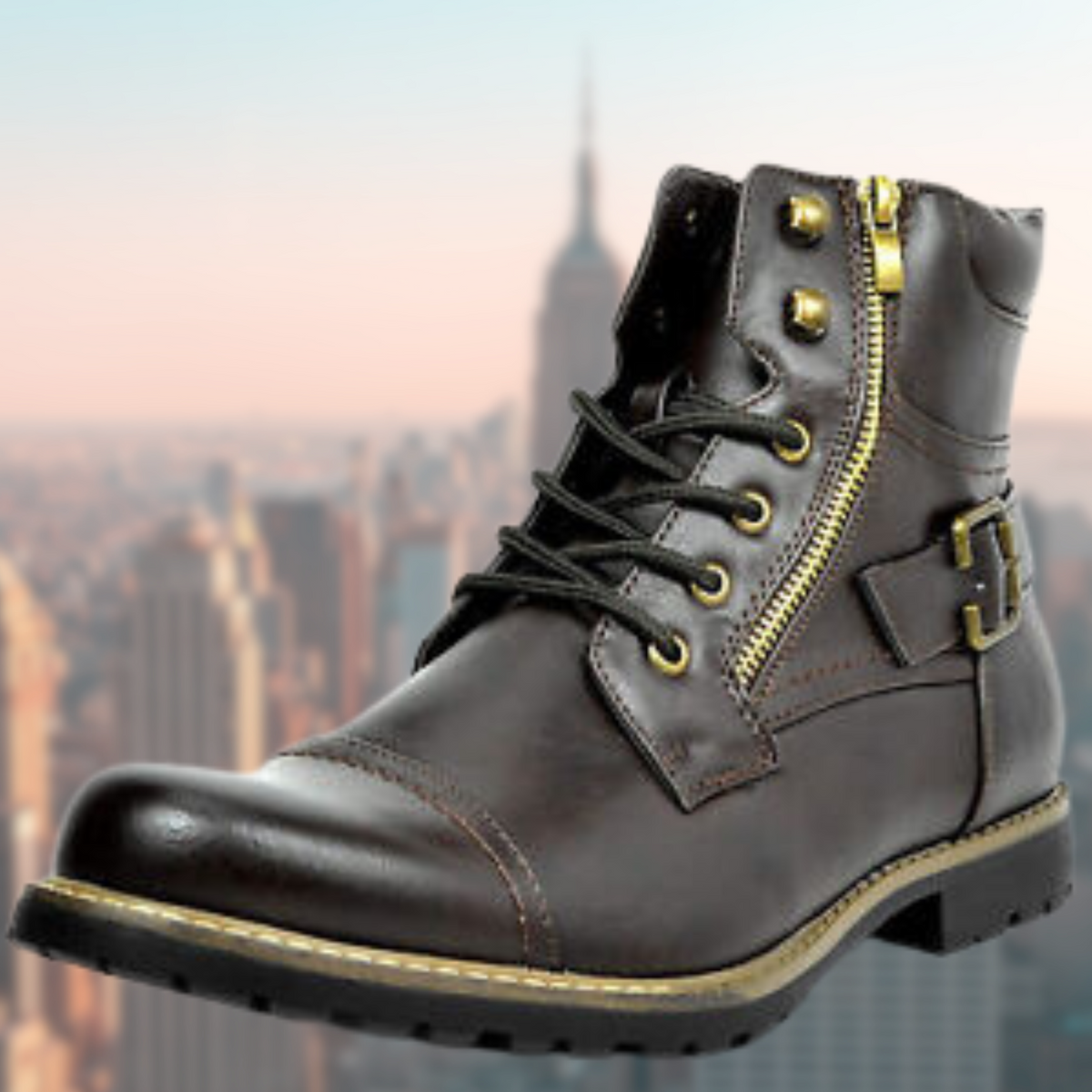 Ronan | Men's Slip-Resistant Motorcycle Boots