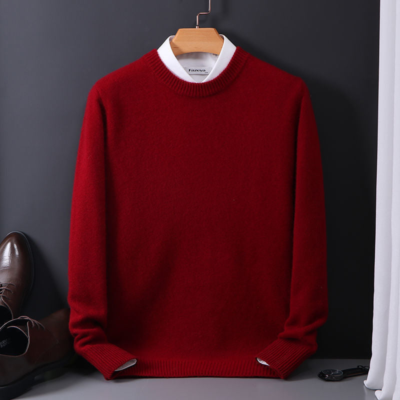 Eldridge / Classic Crewneck Knit Sweater