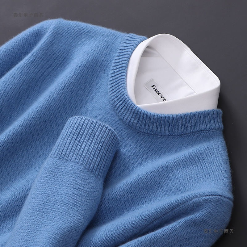 Eldridge / Classic Crewneck Knit Sweater