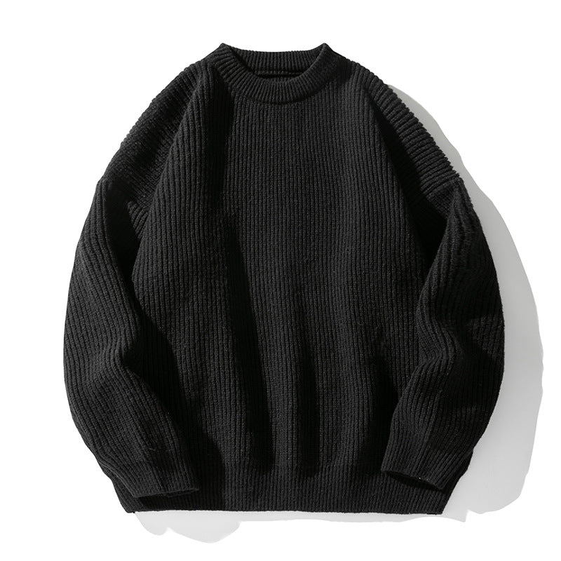 Lior / Ribbed Crewneck Knit Sweater
