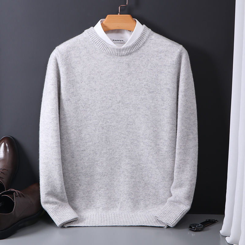 Eldridge / Classic Crewneck Knit Sweater