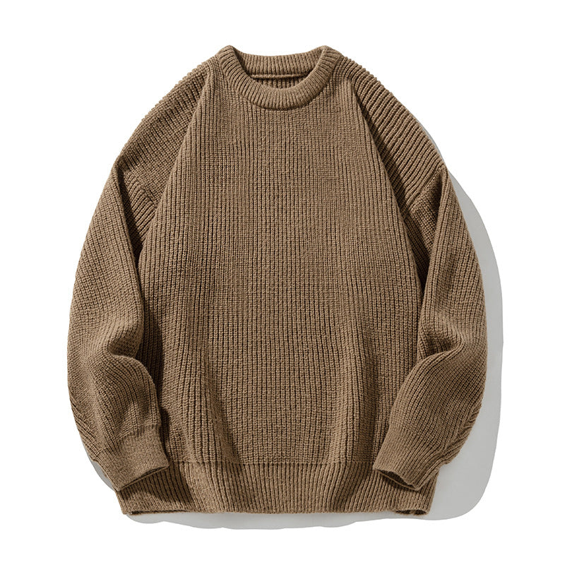 Lior / Ribbed Crewneck Knit Sweater