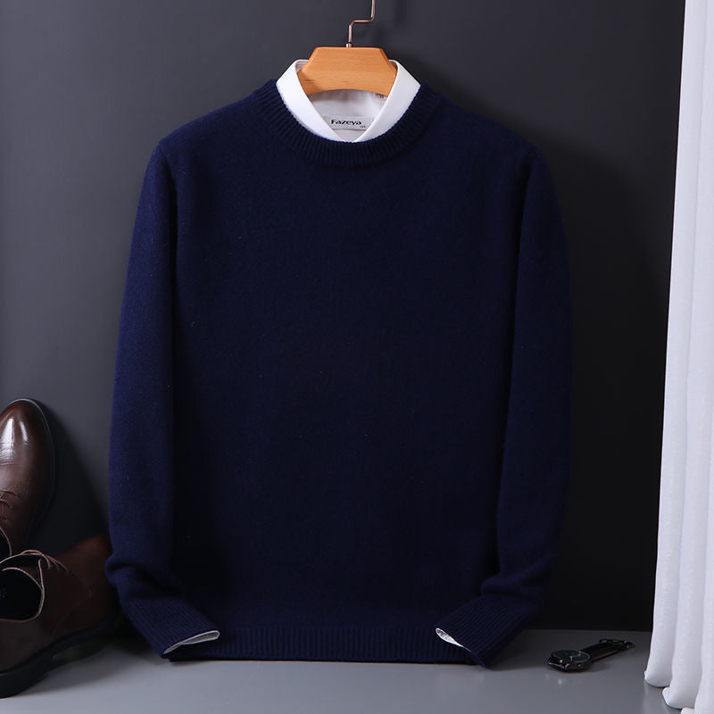 Eldridge / Classic Crewneck Knit Sweater