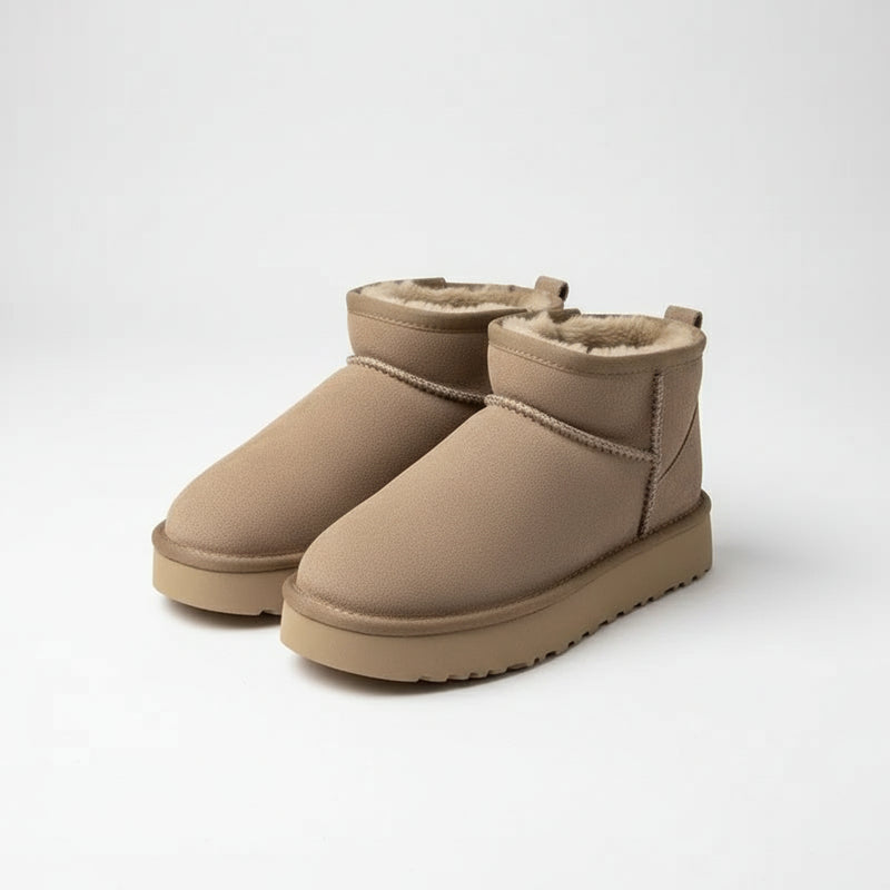 Anaïs / Women’s Suede Wool-Lined Winter Ankle Boots