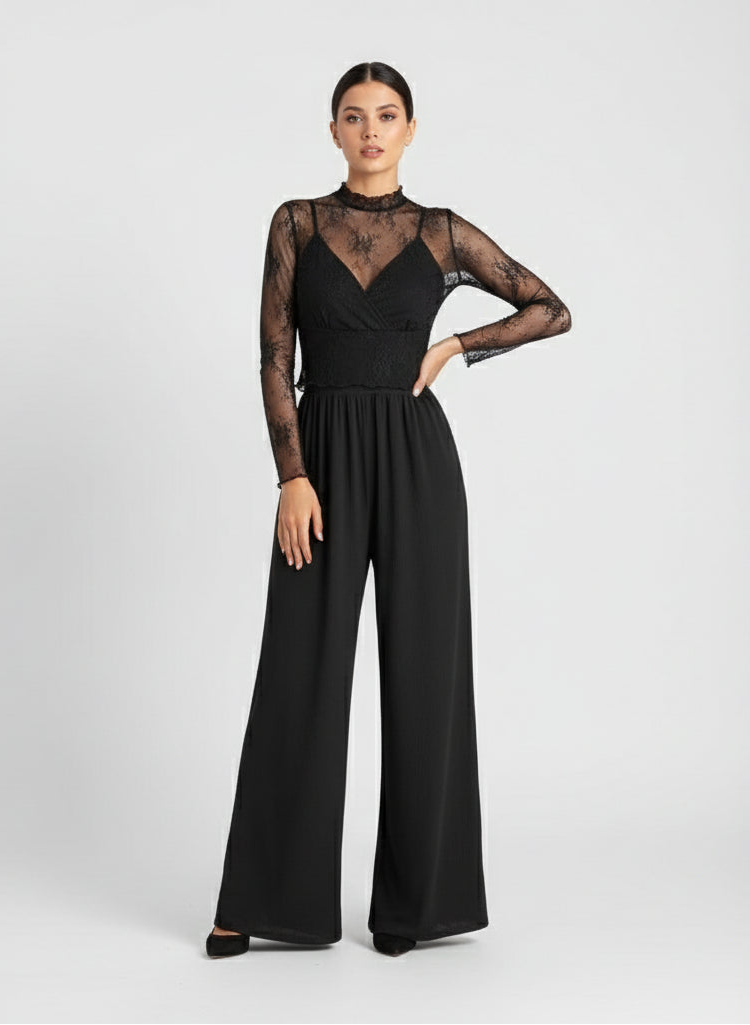 Solange / Womenâs Two-Piece Jumpsuit Set