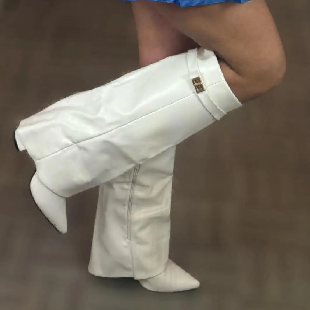 Camille / Women’s Trendy Fold-Over Boots