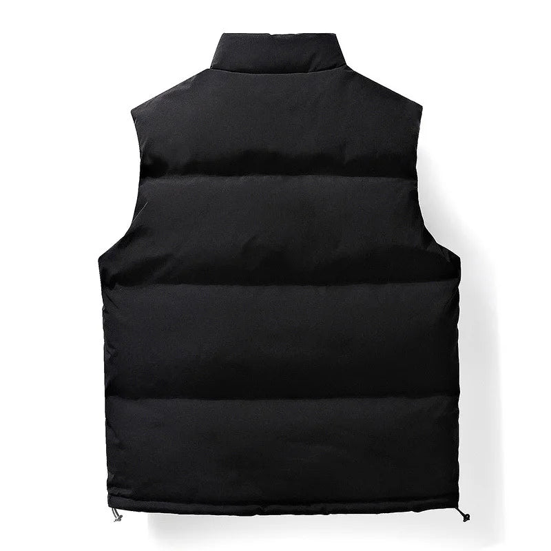 Quilted Bodywarmer Vest with Zip Front