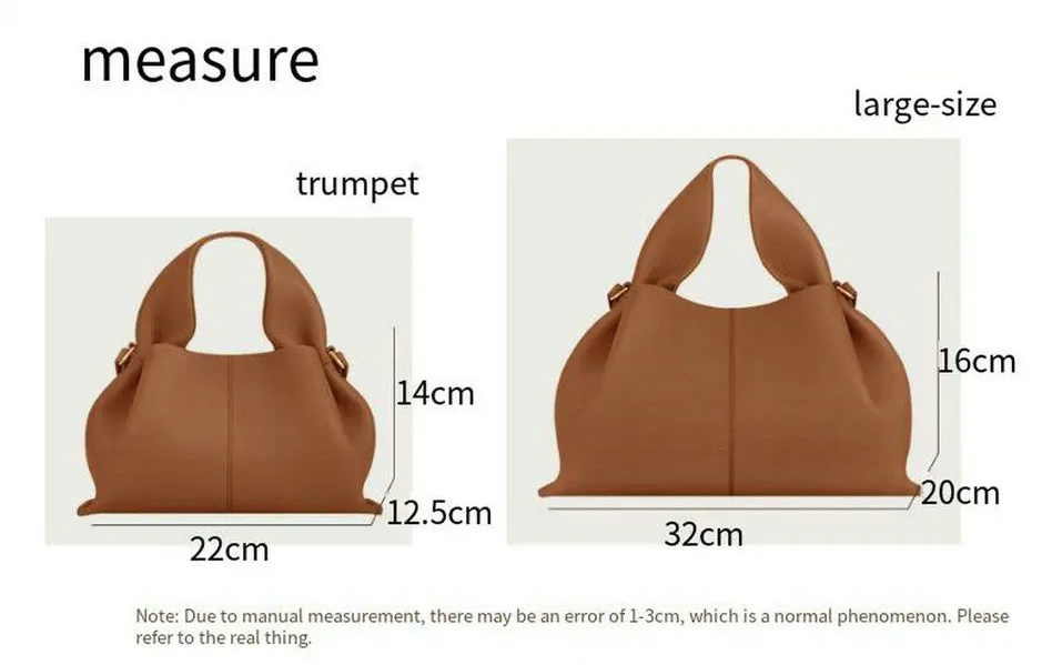Crossbody Bag in Cloud Dumpling Style