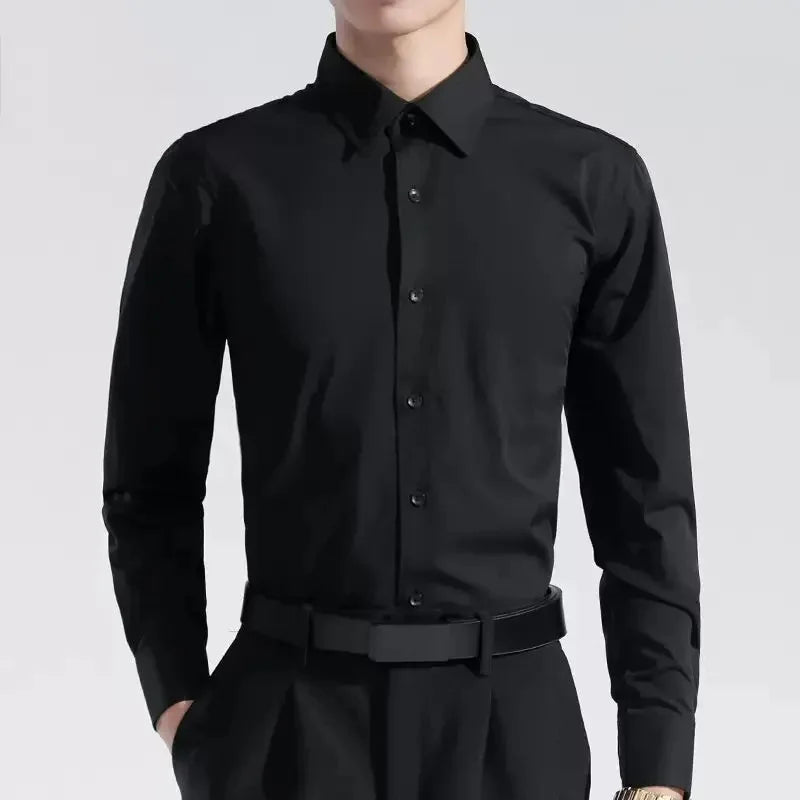 Léon / Men’s Slim-Fit Long-Sleeve Shirt