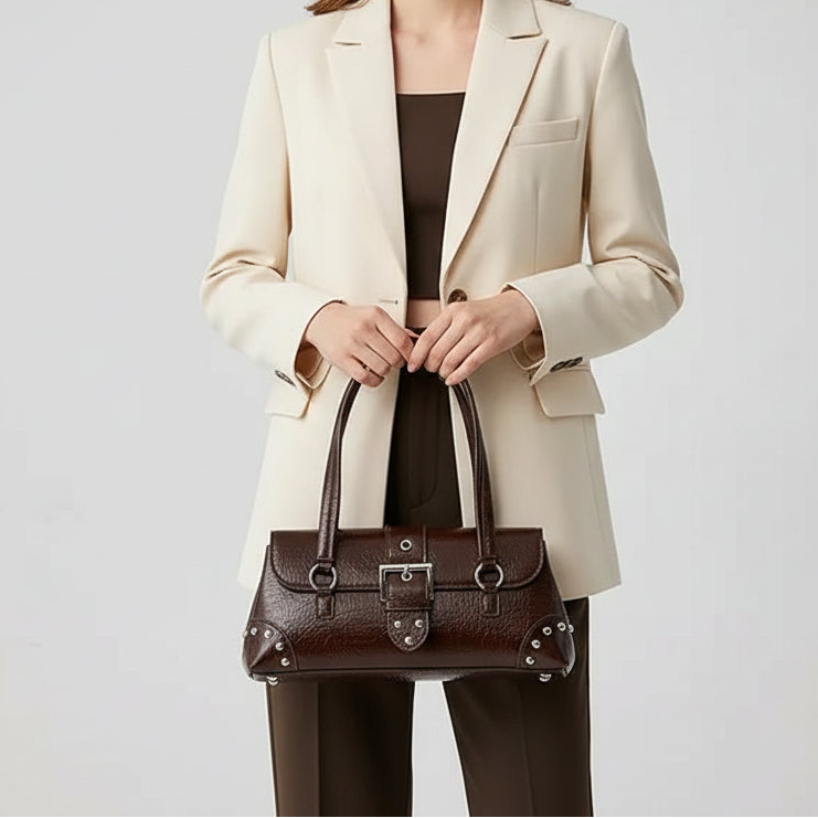 Shoulder Bag in Retro Canvas