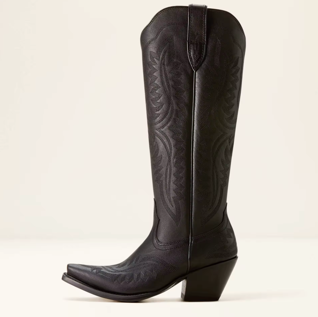 Valeska / Womenâs Knee-High Western Boots with Zipper Closure
