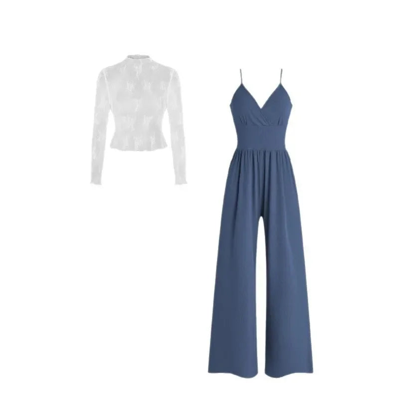 Solange / Women’s Two-Piece Jumpsuit Set