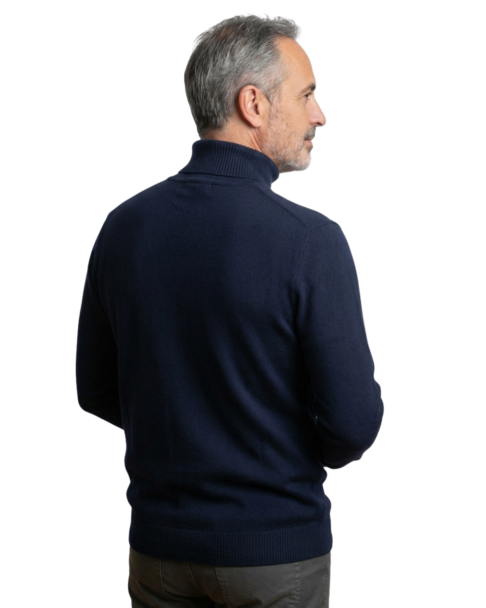 Cedric | Men's Classic Roll-Neck Long-Sleeve Jumper – product image 2