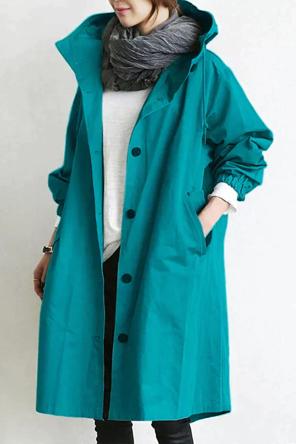 Raincoat Hooded and Waterproof