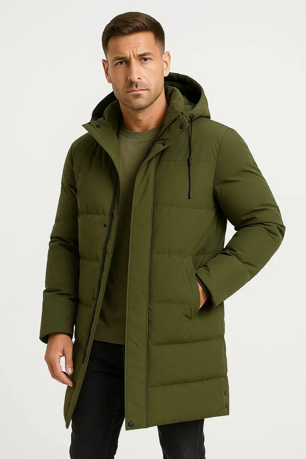 Byron | Men's Insulated Hooded Puffer Jacket
