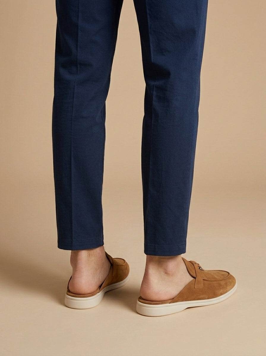Loafers Men Suede Slip On Design