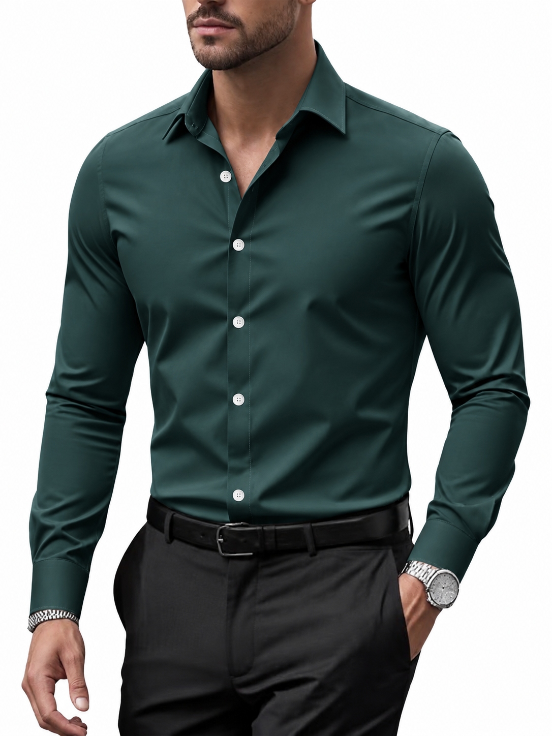 Douglas | Men's Button-Down Long-Sleeve Shirt