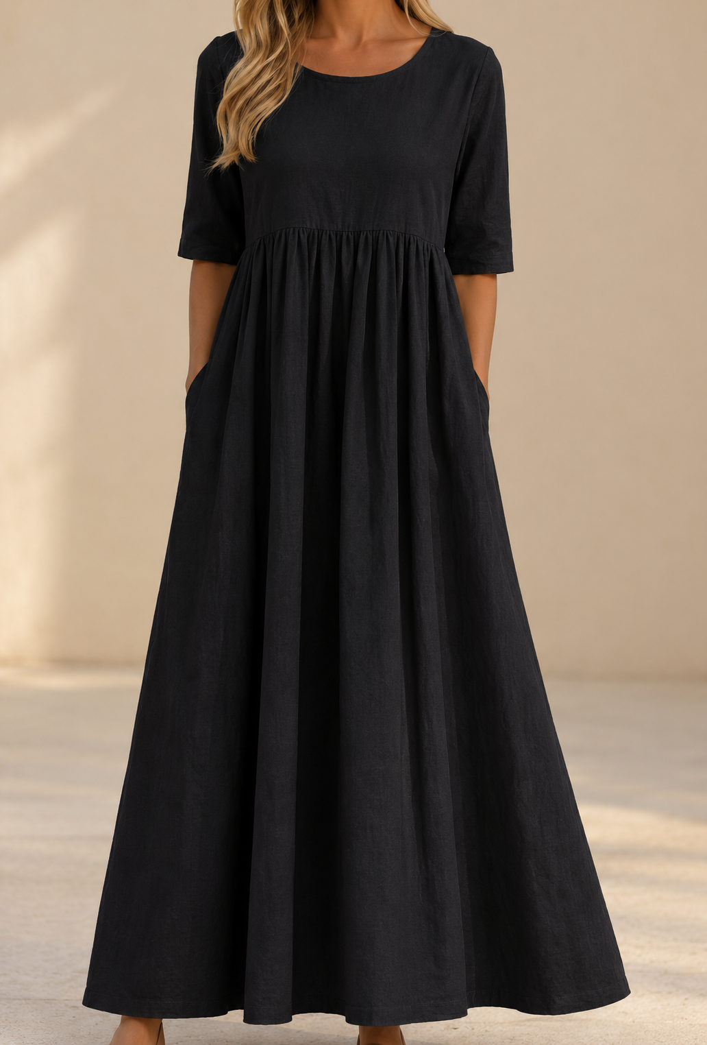 Ophelia | Women's Printed Floral Midi Dress