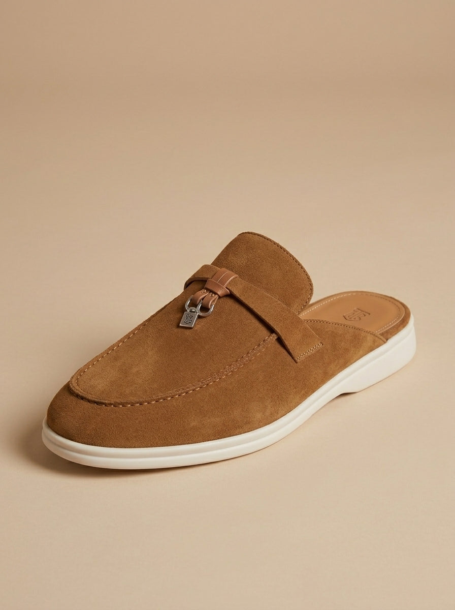 Loafers Men Suede Slip On Design